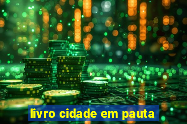 livro cidade em pauta